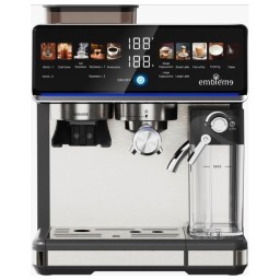 ماكينة القهوة الاحترافية إمبليوم 4 في 1 مع مطحنة EMBLEME EM-ECM2 4-in-1 Professional Coffee Machine