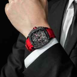 ساعة رجالية دارك ماتر تسار بومبا Tsar Bomba Men's Dark Matter Watch (TB8605-01)