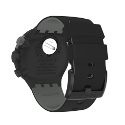 ساعة سواتش Checkpoint Black كرونوغراف Swatch Checkpoint Black Big Bold Chrono