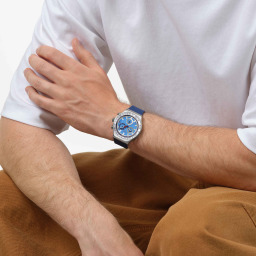 ساعة سواتش كرونوغراف للرجال SKY REFLECTIVE Swatch SKY REFLECTIVE Men’s Chronograph Watch