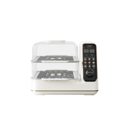 مودكس جهاز طهي بالبخار رقمي 10.4 لتر | 2050 واط تسخين سريع، طبقتان MODEX 10.4L Digital Food Steamer | 2050W Fast Heating, Double-Tier