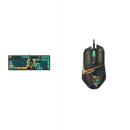 Bloody W63 Max RGB Midnight GAMING MOUSE + Bloody AT98 Renegade: Alpha Optical النسخة العربية Bloody W63 Max RGB Midnight GAMING MOUSE + Bloody AT98 Renegade: Alpha Optical ARABIC LAYOUT