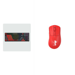 Bloody R73 Ultra Pyro Blaze dual mode wireless gaming mouse + Bloody S98 RGB Mechanical Switch Gaming Keyboard BLMS Red Switch Sports Red Bloody R73 Ultra Pyro Blaze dual mode wireless gaming mouse + Bloody S98 RGB Mechanical Switch Gaming Keyboard BLMS R