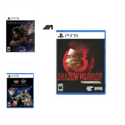 لعبة فيديو - PS5 |  شادو واريور 3 + باقة (3 منتجات) Video Game - PS5 | Shadow Warrior 3 + Bundle (3 items)