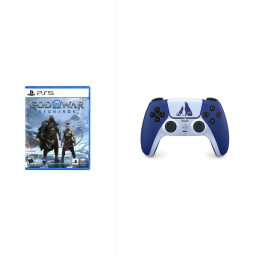 وحدة تحكم لاسلكية DualSense من PlayStation – God of War Ragnarök إصدار محدود + لعبة فيديو - PS5 | God of War Ragnarok PlayStation DualSense Wireless Controller – God of War Ragnarök Limited Edition + Video Game - PS5 | God of War Ragnarok