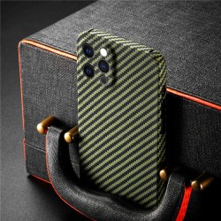 كفر كاربون مقاوم للايفون Aramid Carbon Fiber Wireless Charging Phone Case for iPhone