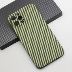 كفر كاربون مقاوم للايفون Aramid Carbon Fiber Wireless Charging Phone Case for iPhone