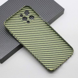 كفر كاربون مقاوم للايفون Aramid Carbon Fiber Wireless Charging Phone Case for iPhone