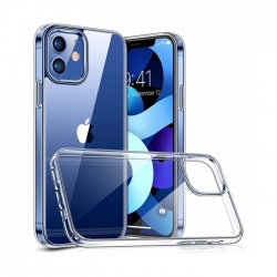 Ultra Thin Shockproof TPU Silicone Clear Case For iPhone كفر سيليكون شفاف لأجهزة الآيفون