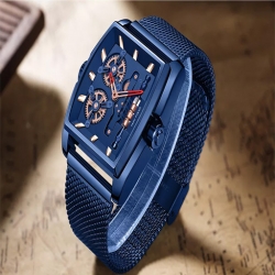 ساعة رجالية Mf0322 Mesh Steel Band Mens Watch