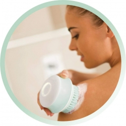 فرشاة سنفرة كهربائية للجسم Remington Wet and Dry Rotating Exfoliating Body Brush 