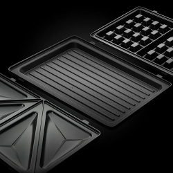 كابسة ساندويشات ومحمصة Fiesta 3 in 1 Deep Fill Sandwich Maker 