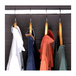 سيت علاقة ملابس 4 قطع Rotating Wooden Hanger 4 Pcs Set 
