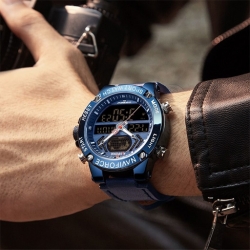Luxury Sport Military Mens Wrist Watch Nf 9164 ساعة رجالية