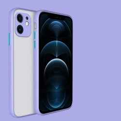 كفر شفاف لاجهزة ايفون  Ultra Thin Matte iPhone Case with Camera Protection 