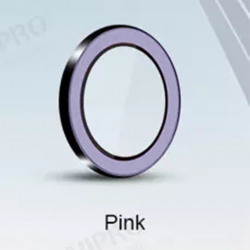 Purple Luminous Camera Ring Lens for iPhone 15 and iPhone 15 Plus لصقة حماية عدسة الكاميرا الخلفية المضيئة باللون الأرجواني الزاهي لأجهزة آيفون 15 و آيفون 15 بلس