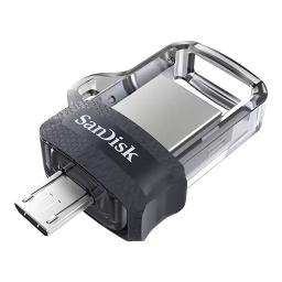 SanDisk OTG Ultra Dual Drive micro-USB and USB Flash Drive 128GB ذاكرة فلاش بمنفذ مزدوج