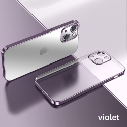 Matte Transparent Silicone Phone Case For iPhone 14 Series كفر موبايل سيليكون لسلسلة اجهزة ايفون 14