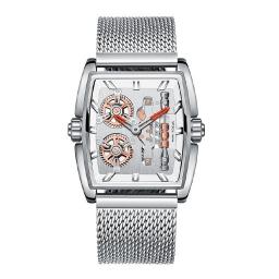 ساعة رجالية Mf0322 Mesh Steel Band Mens Watch