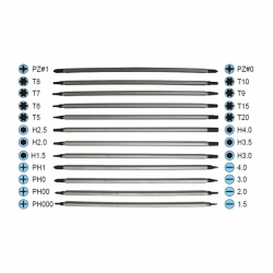24In-1 Reversible Ratchet Precision Screwdriver Set سيت مفك براغي