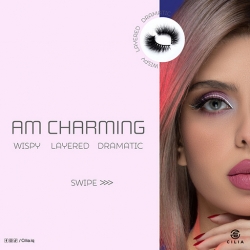 5d Mink Eyelashes رموش منك طبيعية AM Charming
