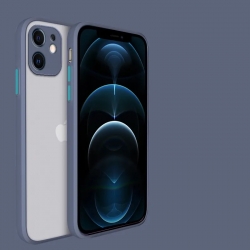 كفر شفاف لاجهزة ايفون  Ultra Thin Matte iPhone Case with Camera Protection 