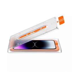 Transparent Screen Protector for iPhone 14 Plus with Installation Kit لصقة حماية شاشة لايفون 14 بلس