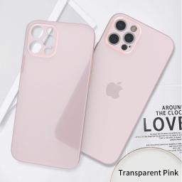 Ultra Thin Matte Shockproof Soft TPU Case For iPhone كفر سيليكون مات لأجهزة الآيفون
