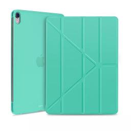 Magnetic Protective Multi-folding Flip iPad Case with Intelligent Auto Sleep كفر لاجهزة ايباد