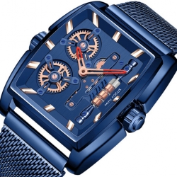 ساعة رجالية Mf0322 Mesh Steel Band Mens Watch