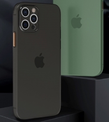 Ultra Thin Matte Shockproof Soft TPU Case For iPhone كفر سيليكون مات لأجهزة الآيفون