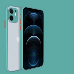 كفر شفاف لاجهزة ايفون  Ultra Thin Matte iPhone Case with Camera Protection 