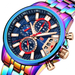 Mf0352 Steel Band Men's Watch ساعة رجالية
