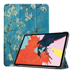 كفر جلد لاجهزة ايباد Colored Drawings Leather iPad Case with Holder 
