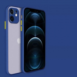 كفر شفاف لاجهزة ايفون  Ultra Thin Matte iPhone Case with Camera Protection 
