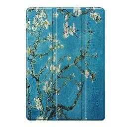 كفر جلد لاجهزة ايباد Colored Drawings Leather iPad Case with Holder 
