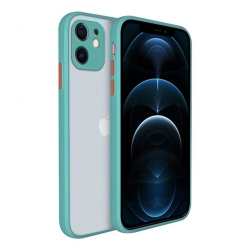 كفر شفاف لاجهزة ايفون  Ultra Thin Matte iPhone Case with Camera Protection 