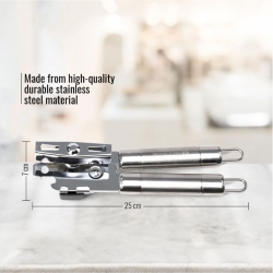 فتاحة علب Stainless Steel Can Opener With Tube Handle 