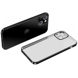 Matte Transparent Silicone Phone Case For iPhone 14 Series كفر موبايل سيليكون لسلسلة اجهزة ايفون 14