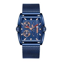 ساعة رجالية Mf0322 Mesh Steel Band Mens Watch