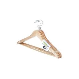 سيت علاقة ملابس 4 قطع Rotating Wooden Hanger 4 Pcs Set 