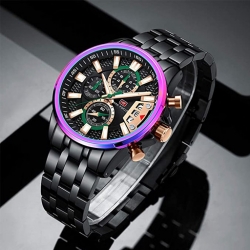 Mf0352 Steel Band Men's Watch ساعة رجالية