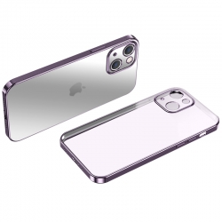 Matte Transparent Silicone Phone Case For iPhone 14 Series كفر موبايل سيليكون لسلسلة اجهزة ايفون 14