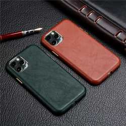 Genuine Leather Case For iPhone كفر جلد لأجهزة الآيفون