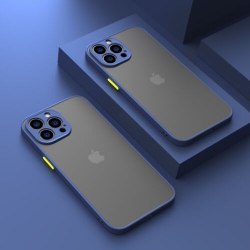 كفر شفاف لاجهزة ايفون  Ultra Thin Matte iPhone Case with Camera Protection 