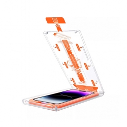 Transparent Screen Protector for iPhone 14 Plus with Installation Kit لصقة حماية شاشة لايفون 14 بلس