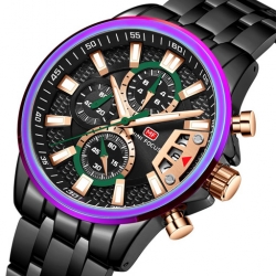 Mf0352 Steel Band Men's Watch ساعة رجالية
