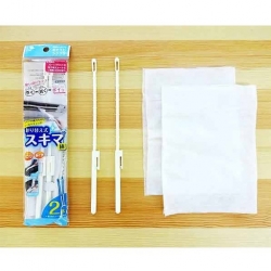 سيت عصا مع قماش لتنظيف الاماكن الضيقة  Replaceable Gap Stick 4 Pcs Set 