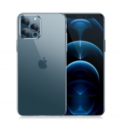 Ultra Thin Shockproof TPU Silicone Clear Case For iPhone كفر سيليكون شفاف لأجهزة الآيفون