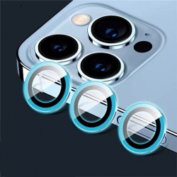 Blue Luminous Camera Ring Lens لصقة حماية عدسة الكاميرا الخلفية